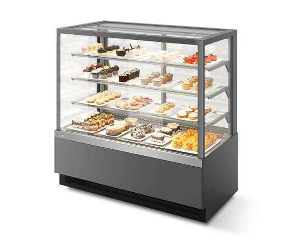 Витрина Кондитерская Vete kub lux 130, Серый матовый/шлифованная нержавейка T7016M.VG033.B7016M Витрина Кондитерская Vete kub lux 130, Серый матовый/шлифованная нержавейка T7016M.VG033.B7016M