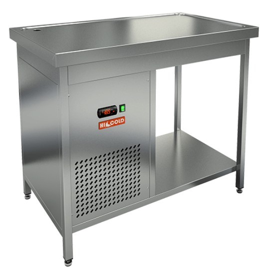 SO-11/6 стол открытый с охл. поверхн. (+2+10), 1100х600х850мм, HICOLD RUS
