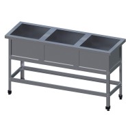 Ванна моечная Технологии Юга ВСМ-3/430-ЮТ-Э Ванна моечная Технологии Юга ВСМ-3/430-ЮТ-Э