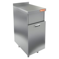 НБММБ-4/7БВ модуль барный с бортом с выдвижной секцией для мусор. бака с верхн. Фартуком-вертуш