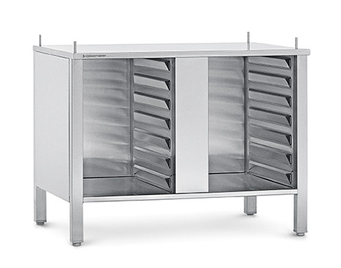 Подставка Convotherm 6.10, 10.10 закрытая с 3-х сторон, 14 пар направляющих