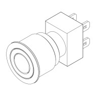 Биполярный переключатель красный UL OPERA, Sanremo, арт. 10556061 Биполярный переключатель красный UL OPERA, Sanremo, арт. 10556061